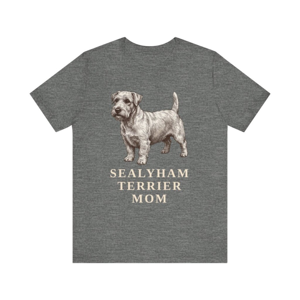 Sealyham Terrier Mom Shirt, Vintage Dog Sketch Tee, Dog Mom Gift Sealyham Terrier Mom Shirt, Vintage Dog Sketch Tee, Dog Mom Gift