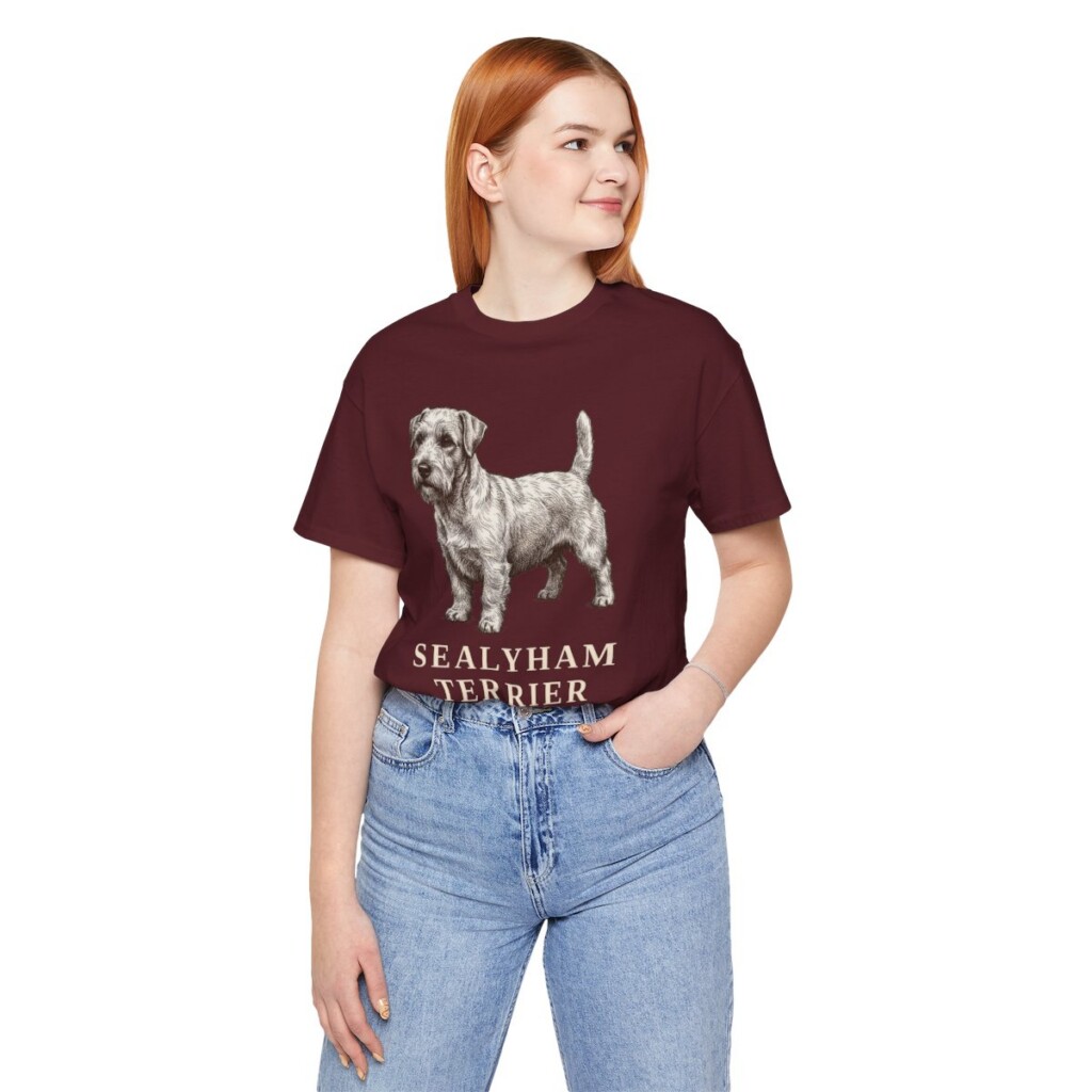 Sealyham Terrier Mom Shirt, Vintage Dog Sketch Tee, Dog Mom Gift Sealyham Terrier Mom Shirt, Vintage Dog Sketch Tee, Dog Mom Gift