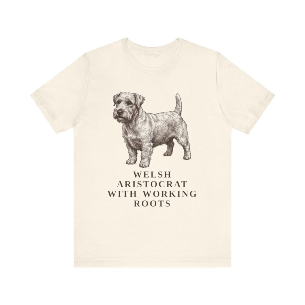 Sealyham Terrier Humor Shirt, Vintage Dog Sketch Tee, Dog Humor Gift