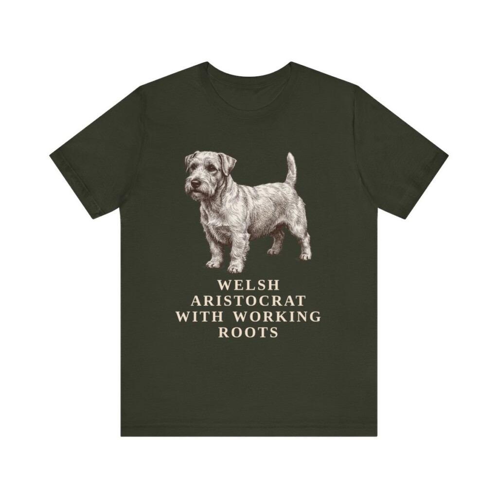 Sealyham Terrier Humor Shirt, Vintage Dog Sketch Tee, Dog Humor Gift