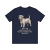 Sealyham Terrier Humor Shirt, Vintage Dog Sketch Tee, Dog Humor Gift