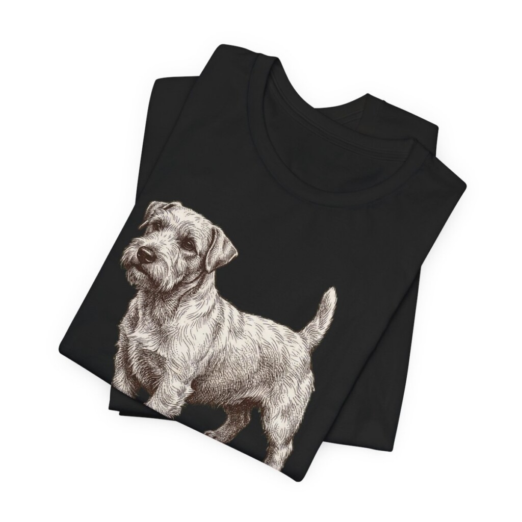 Sealyham Terrier Humor Shirt, Vintage Dog Sketch Tee, Dog Humor Gift