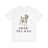 Shar-Pei Dad Shirt, Vintage Dog Sketch Tee, Dog Dad Gift Shar-Pei Dad Shirt, Vintage Dog Sketch Tee, Dog Dad Gift