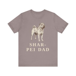 Shar-Pei Dad Shirt, Vintage Dog Sketch Tee, Dog Dad Gift