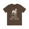 Shar-Pei Dad Shirt, Vintage Dog Sketch Tee, Dog Dad Gift Shar-Pei Dad Shirt, Vintage Dog Sketch Tee, Dog Dad Gift