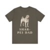 Shar-Pei Dad Shirt, Vintage Dog Sketch Tee, Dog Dad Gift Shar-Pei Dad Shirt, Vintage Dog Sketch Tee, Dog Dad Gift