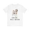 Shar-Pei Mom Shirt, Vintage Dog Sketch Tee, Dog Mom Gift