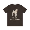Shar-Pei Mom Shirt, Vintage Dog Sketch Tee, Dog Mom Gift