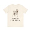 Shar-Pei Mom Shirt, Vintage Dog Sketch Tee, Dog Mom Gift