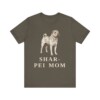 Shar-Pei Mom Shirt, Vintage Dog Sketch Tee, Dog Mom Gift