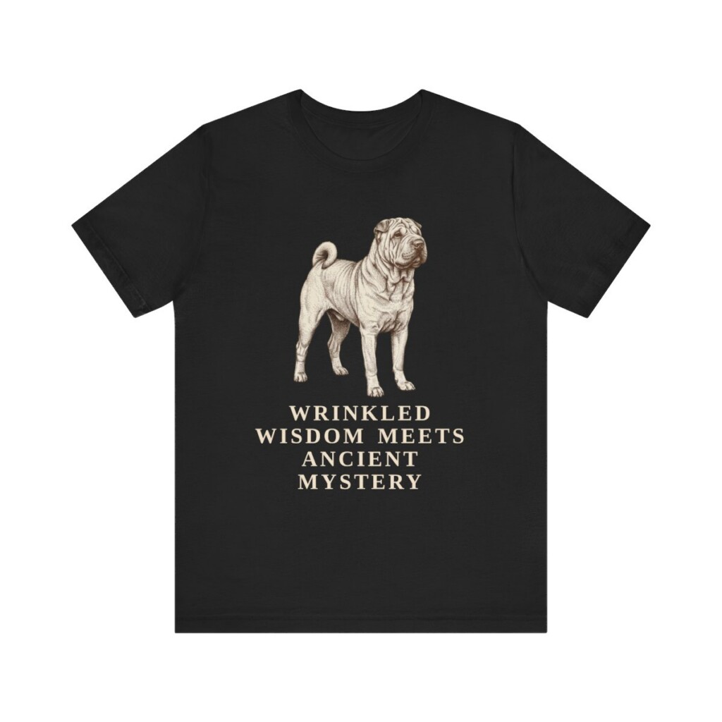 Shar-Pei Humor Shirt, Vintage Dog Sketch Tee, Dog Humor Gift Shar-Pei Humor Shirt, Vintage Dog Sketch Tee, Dog Humor Gift