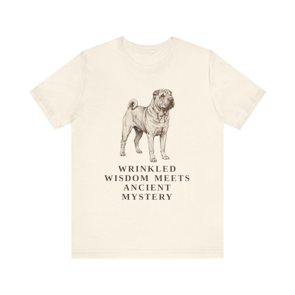 Shar-Pei Humor Shirt, Vintage Dog Sketch Tee, Dog Humor Gift Shar-Pei Humor Shirt, Vintage Dog Sketch Tee, Dog Humor Gift