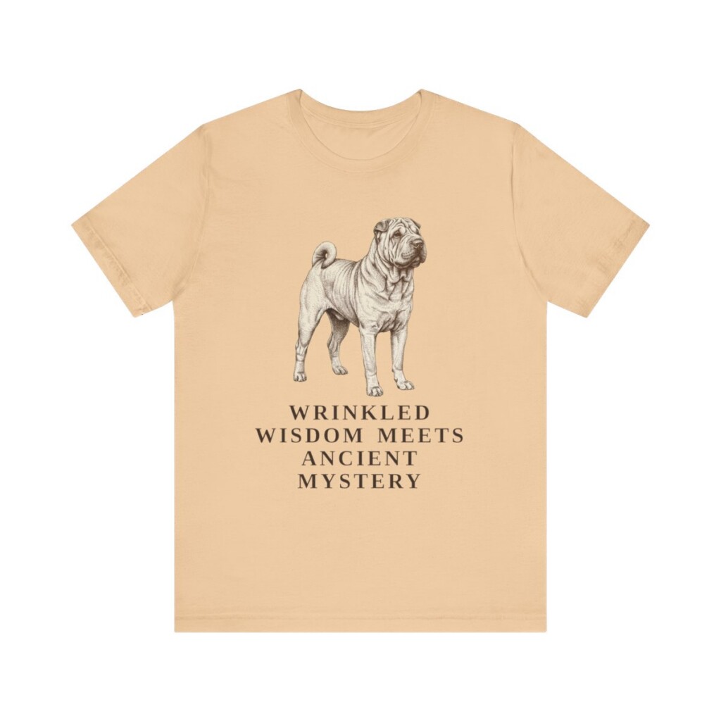 Shar-Pei Humor Shirt, Vintage Dog Sketch Tee, Dog Humor Gift Shar-Pei Humor Shirt, Vintage Dog Sketch Tee, Dog Humor Gift