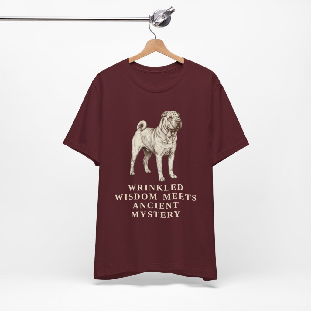 Shar-Pei Humor Shirt, Vintage Dog Sketch Tee, Dog Humor Gift Shar-Pei Humor Shirt, Vintage Dog Sketch Tee, Dog Humor Gift