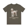 Sheepadoodle Mom Shirt, Vintage Dog Sketch Tee, Dog Mom Gift