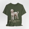 Sheepadoodle Mom Shirt, Vintage Dog Sketch Tee, Dog Mom Gift