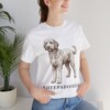 Sheepadoodle Lover Shirt, Vintage Dog Sketch Tee, Dog Lover Gift
