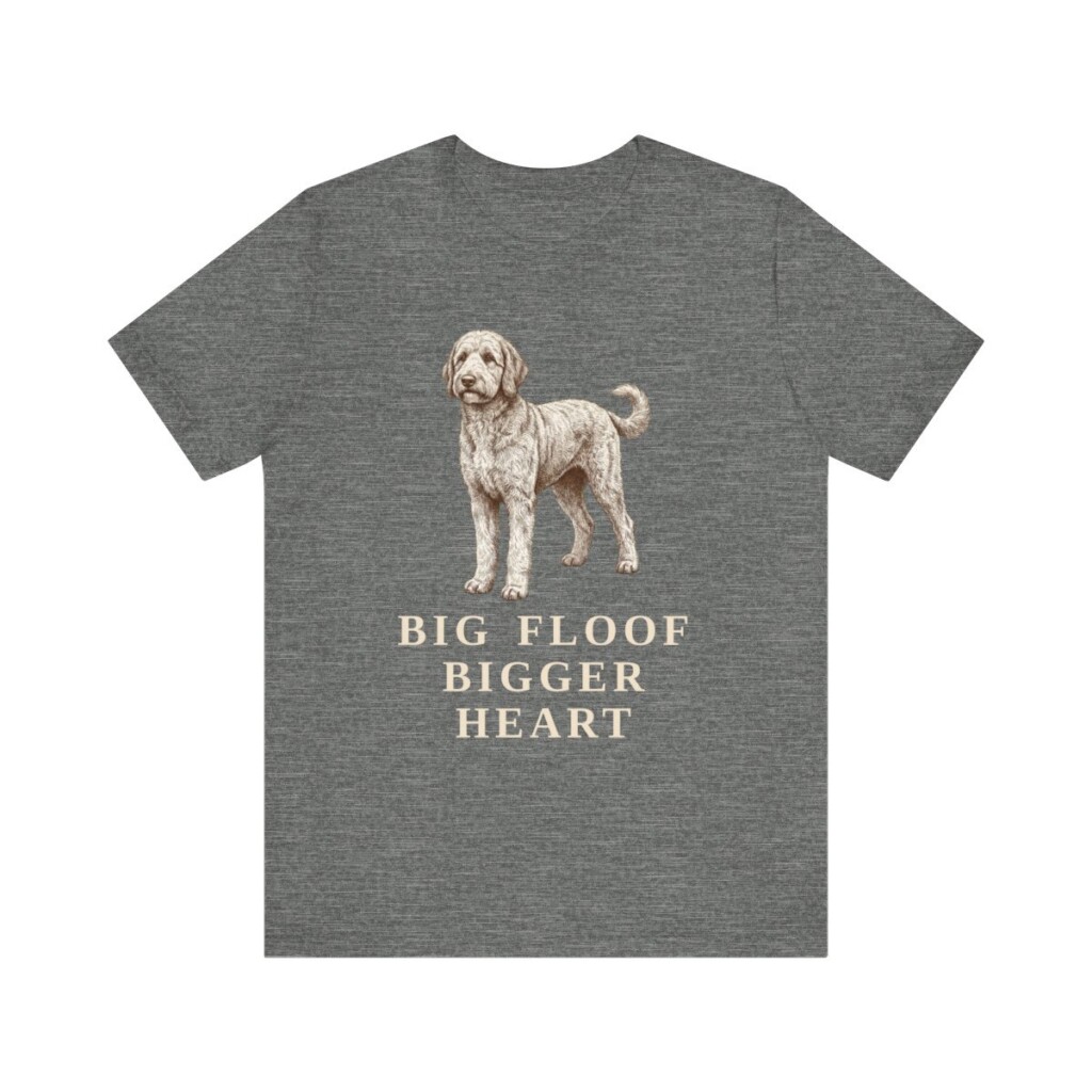 Sheepadoodle Humor Shirt, Vintage Dog Sketch Tee, Dog Humor Gift