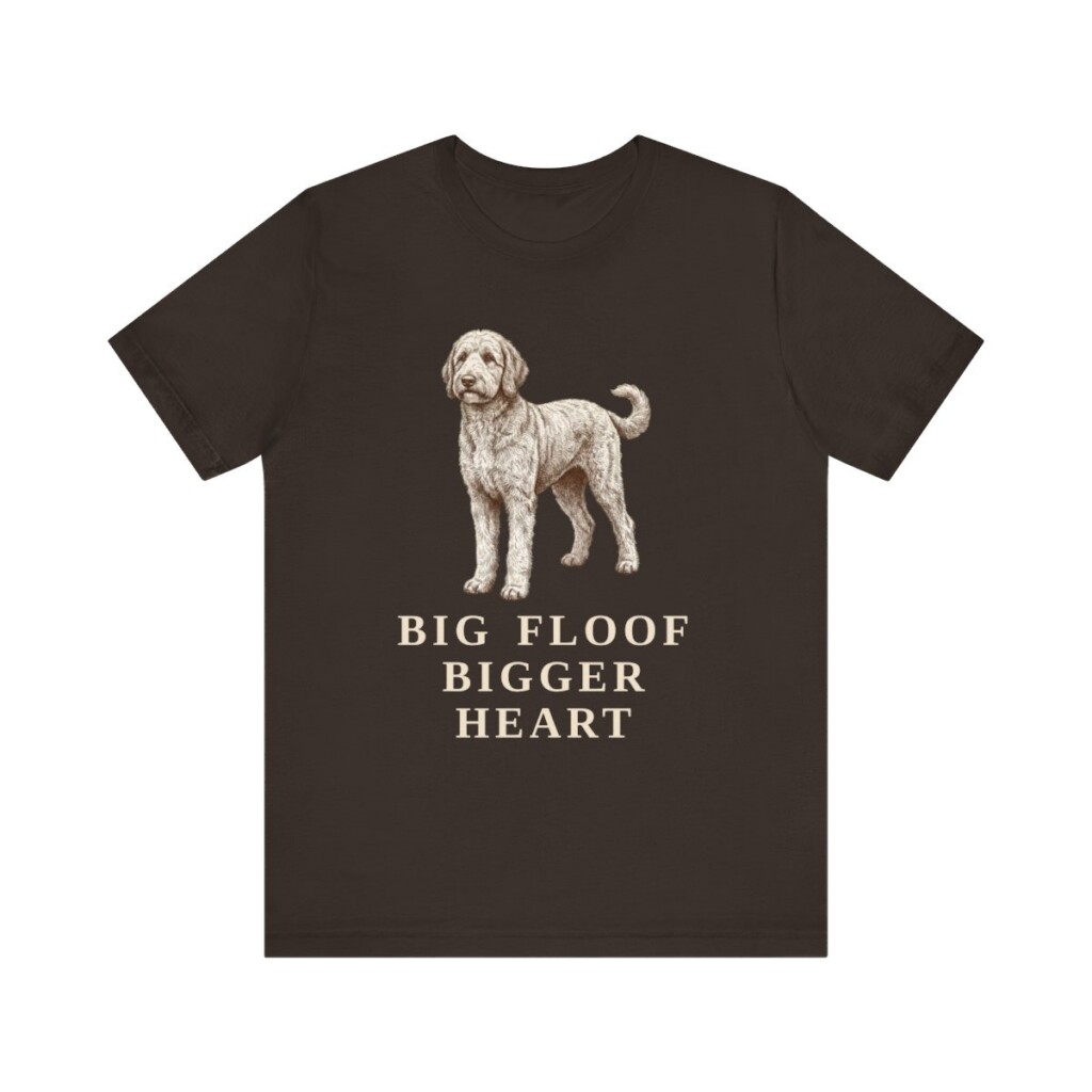 Sheepadoodle Humor Shirt, Vintage Dog Sketch Tee, Dog Humor Gift