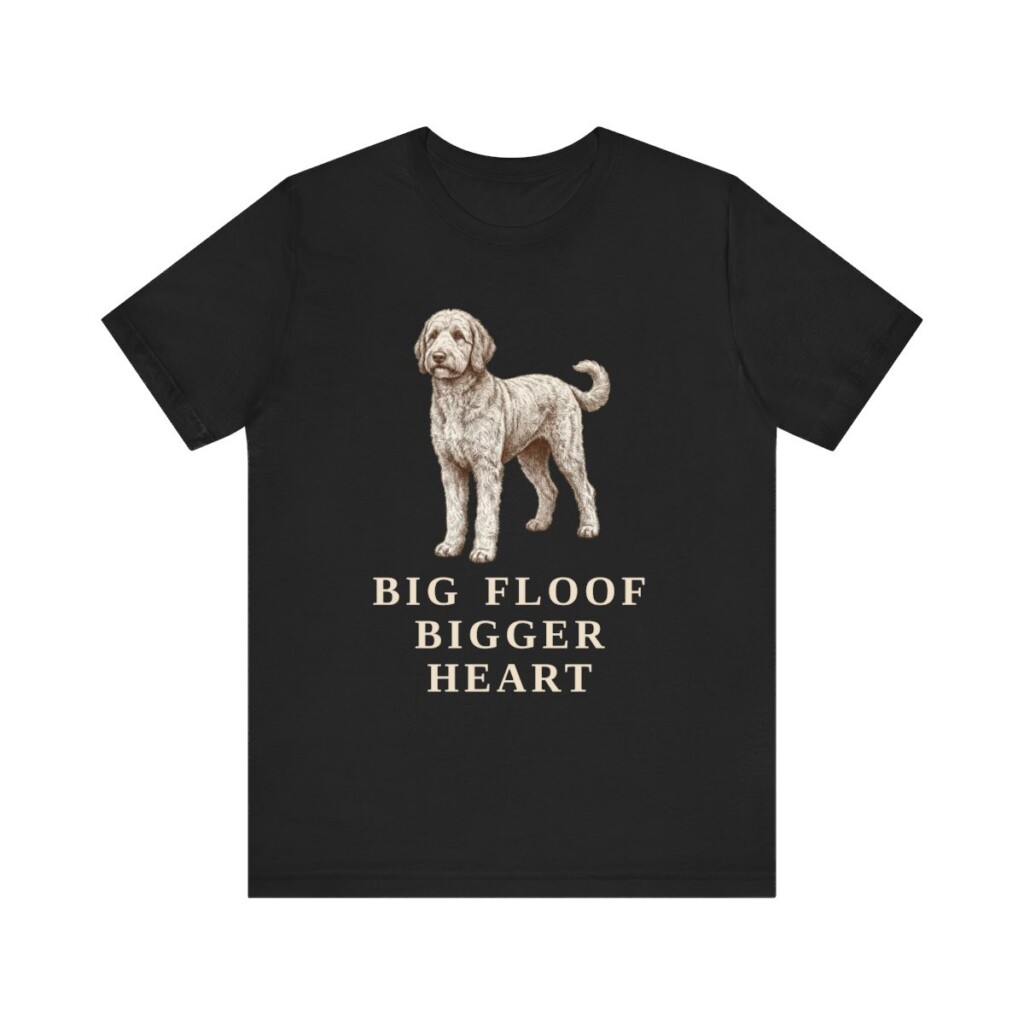 Sheepadoodle Humor Shirt, Vintage Dog Sketch Tee, Dog Humor Gift