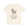 Sheepadoodle Humor Shirt, Vintage Dog Sketch Tee, Dog Humor Gift