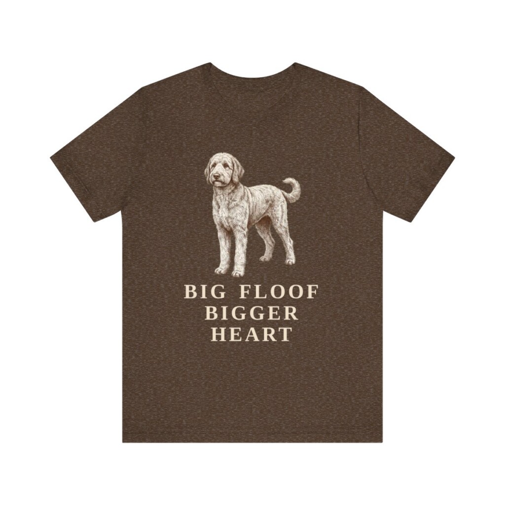 Sheepadoodle Humor Shirt, Vintage Dog Sketch Tee, Dog Humor Gift