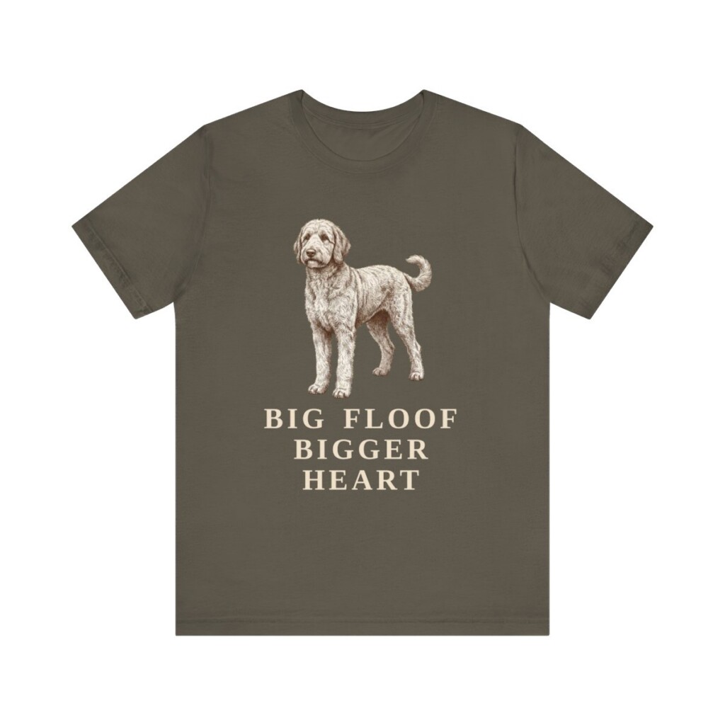 Sheepadoodle Humor Shirt, Vintage Dog Sketch Tee, Dog Humor Gift