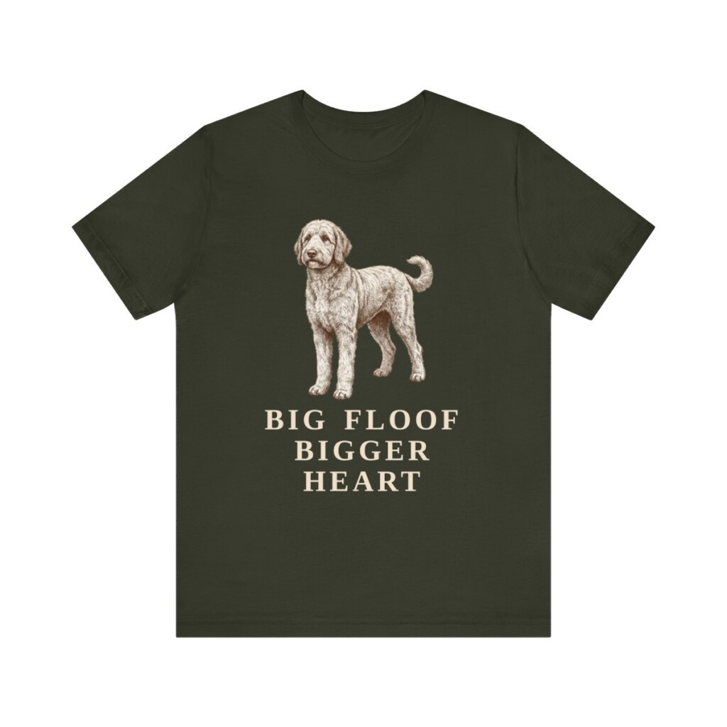 Sheepadoodle Humor Shirt, Vintage Dog Sketch Tee, Dog Humor Gift
