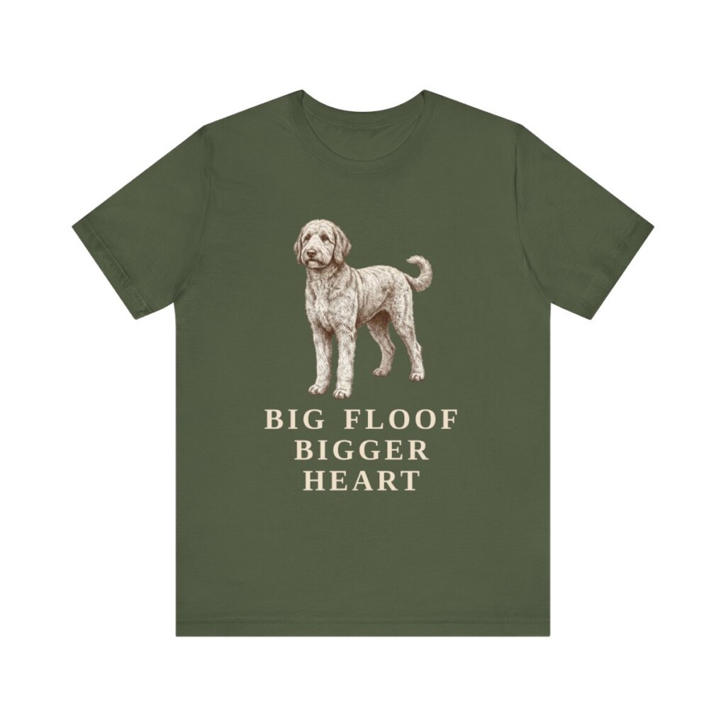 Sheepadoodle Humor Shirt, Vintage Dog Sketch Tee, Dog Humor Gift