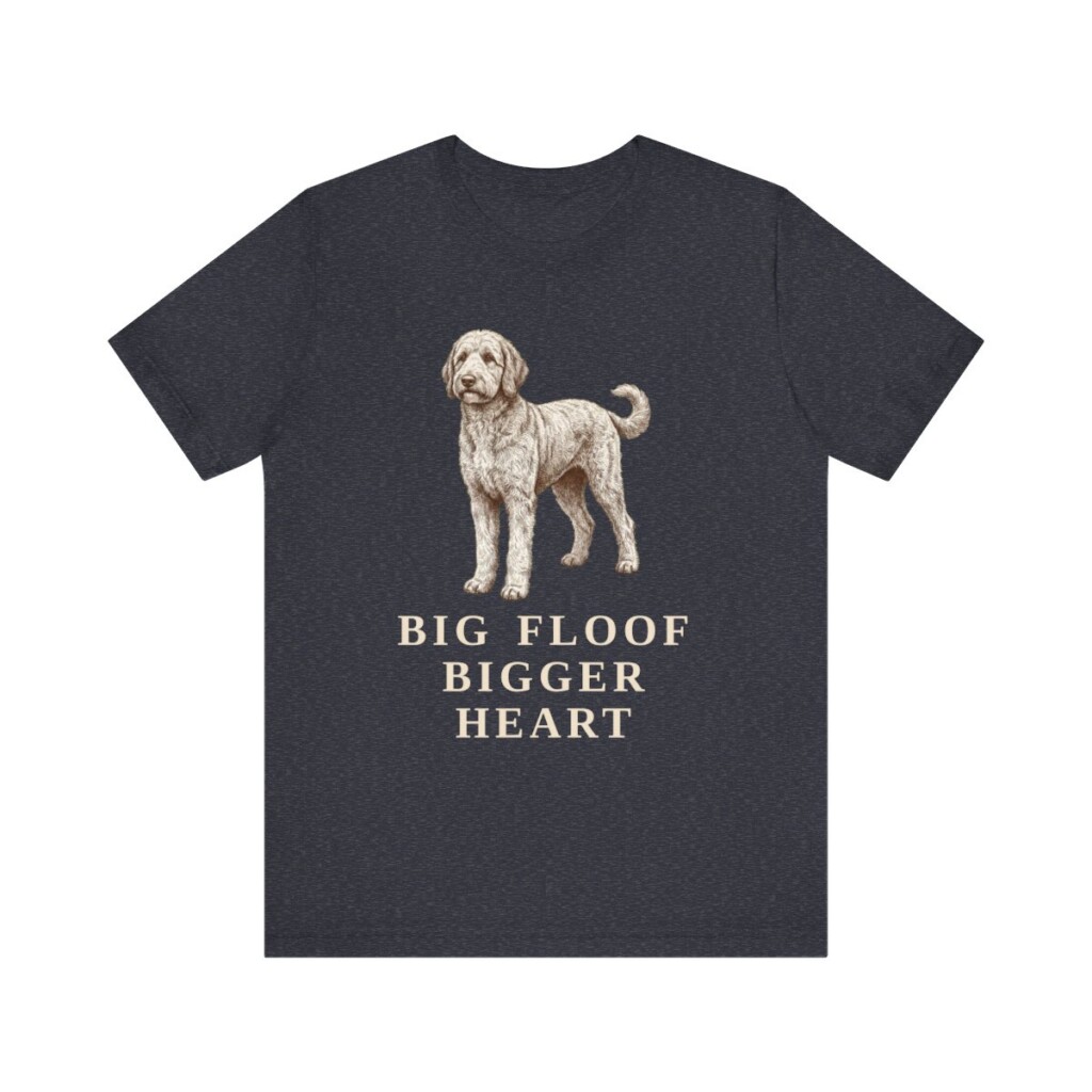 Sheepadoodle Humor Shirt, Vintage Dog Sketch Tee, Dog Humor Gift
