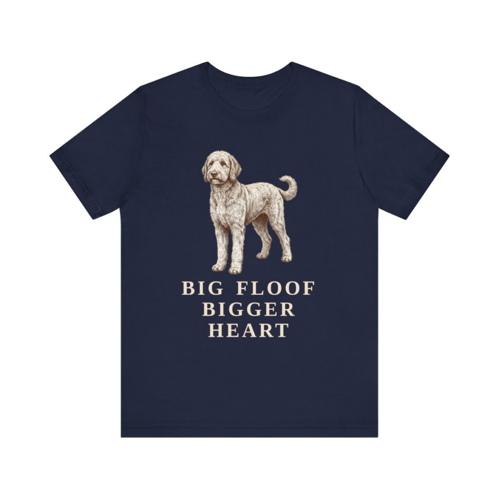 Sheepadoodle Humor Shirt, Vintage Dog Sketch Tee, Dog Humor Gift