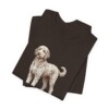 Sheepadoodle Humor Shirt, Vintage Dog Sketch Tee, Dog Humor Gift