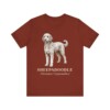 Sheepadoodle Latin Shirt, Vintage Dog Sketch Tee, Dog Latin Gift