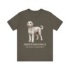 Sheepadoodle Latin Shirt, Vintage Dog Sketch Tee, Dog Latin Gift