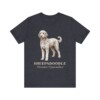 Sheepadoodle Latin Shirt, Vintage Dog Sketch Tee, Dog Latin Gift