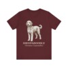 Sheepadoodle Latin Shirt, Vintage Dog Sketch Tee, Dog Latin Gift