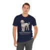 Sheepadoodle Latin Shirt, Vintage Dog Sketch Tee, Dog Latin Gift