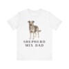 Shepherd Mix Dad Shirt, Vintage Dog Sketch Tee, Dog Dad Gift