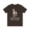 Shepherd Mix Dad Shirt, Vintage Dog Sketch Tee, Dog Dad Gift