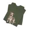Shepherd Mix Dad Shirt, Vintage Dog Sketch Tee, Dog Dad Gift