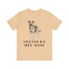 Shepherd Mix Mom Shirt, Vintage Dog Sketch Tee, Dog Mom Gift Shepherd Mix Mom Shirt, Vintage Dog Sketch Tee, Dog Mom Gift