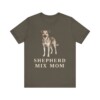 Shepherd Mix Mom Shirt, Vintage Dog Sketch Tee, Dog Mom Gift Shepherd Mix Mom Shirt, Vintage Dog Sketch Tee, Dog Mom Gift