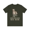 Shepherd Mix Mom Shirt, Vintage Dog Sketch Tee, Dog Mom Gift Shepherd Mix Mom Shirt, Vintage Dog Sketch Tee, Dog Mom Gift