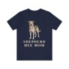 Shepherd Mix Mom Shirt, Vintage Dog Sketch Tee, Dog Mom Gift Shepherd Mix Mom Shirt, Vintage Dog Sketch Tee, Dog Mom Gift