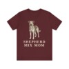Shepherd Mix Mom Shirt, Vintage Dog Sketch Tee, Dog Mom Gift Shepherd Mix Mom Shirt, Vintage Dog Sketch Tee, Dog Mom Gift