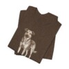 Shepherd Mix Humor Shirt, Vintage Dog Sketch Tee, Dog Humor Gift