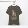 Shepherd Mix Humor Shirt, Vintage Dog Sketch Tee, Dog Humor Gift