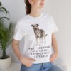 Shepherd Mix Humor Shirt, Vintage Dog Sketch Tee, Dog Humor Gift