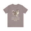 Shetland Sheepdog Dad Shirt, Vintage Dog Sketch Tee, Dog Dad Gift