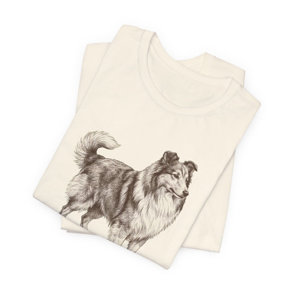 Shetland Sheepdog Mom Shirt, Vintage Dog Sketch Tee, Dog Mom Gift Shetland Sheepdog Mom Shirt, Vintage Dog Sketch Tee, Dog Mom Gift